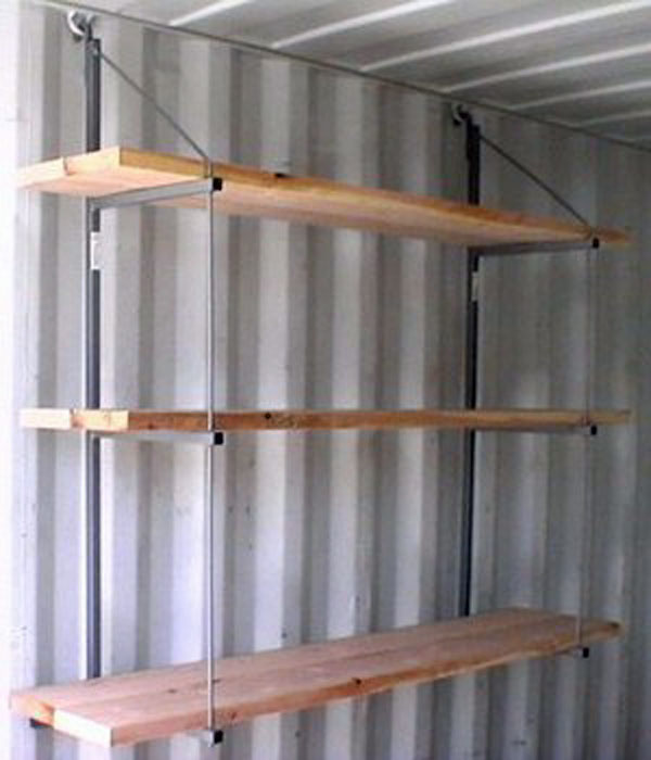 CUSTOM CUBES  HEAVY DUTY Shelving Brackets — Mr Container